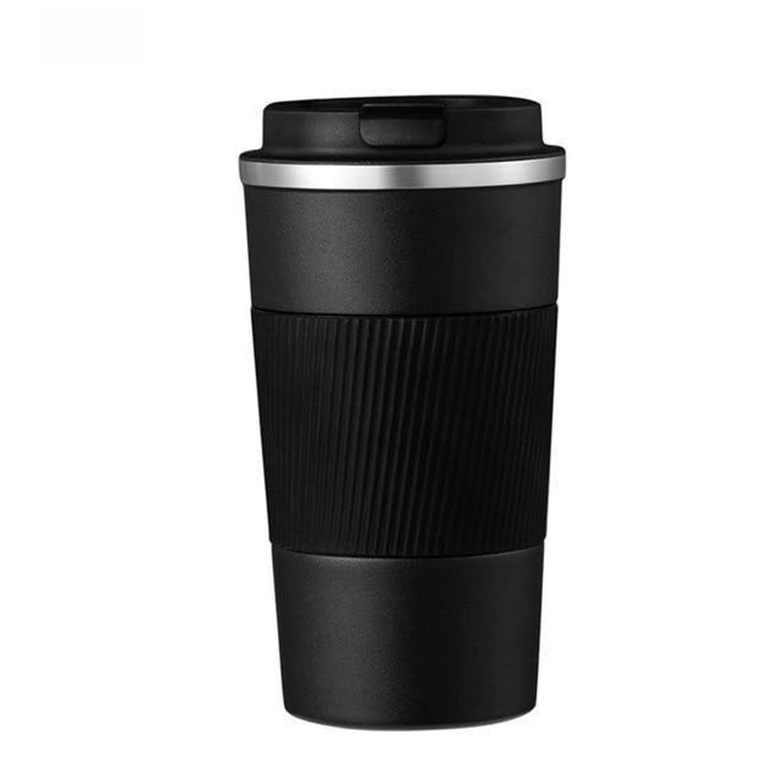 Black Insulated Stainless Steel Coffee/Tea Tumbler